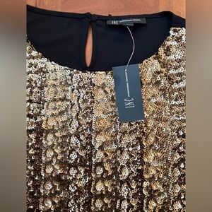 New w/tags INC Sequin Top Women’s size L